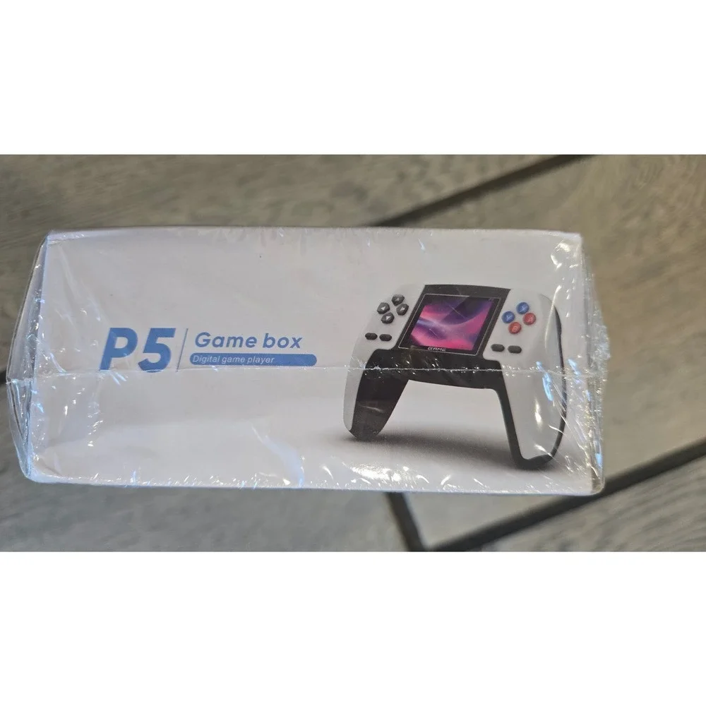 P5 Controllerview Retro Console Digital Game Player 520 Classic Games Blue New